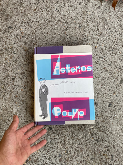 Asterios Polyp Graphic Novel by Mazzucchelli