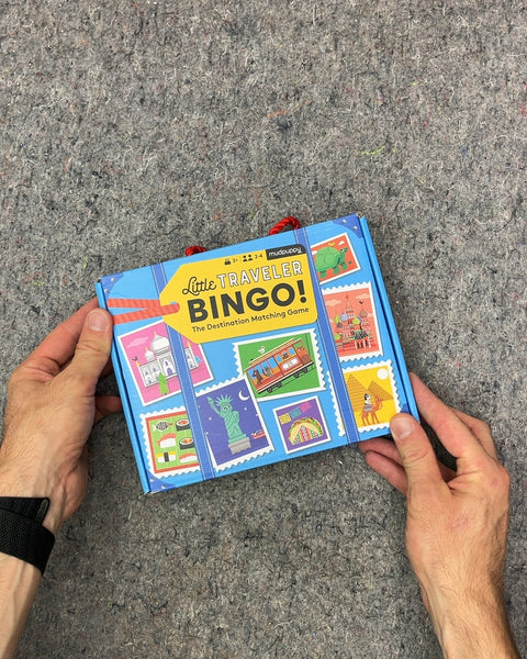 Mudpuppy Little Traveler Bingo Destination Matching Game