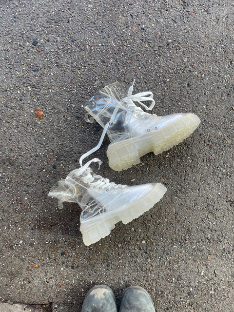Transparent Shoes, Sz EU38