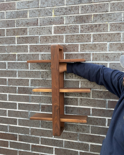 Sexy Wood Wall Shelf, 25x16"