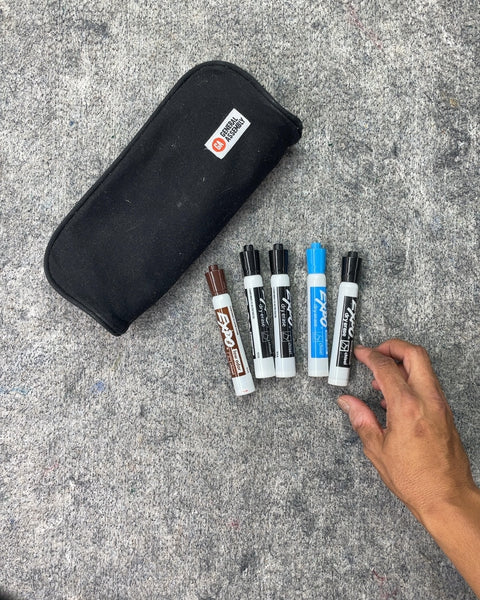 Expo Dry Erase Markers with Pouch