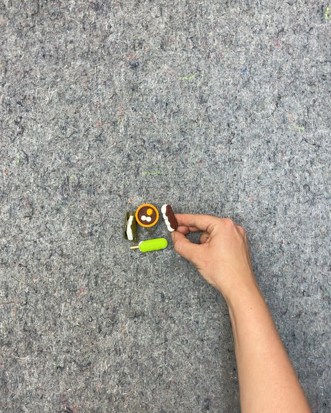 Miniature Food Erasers