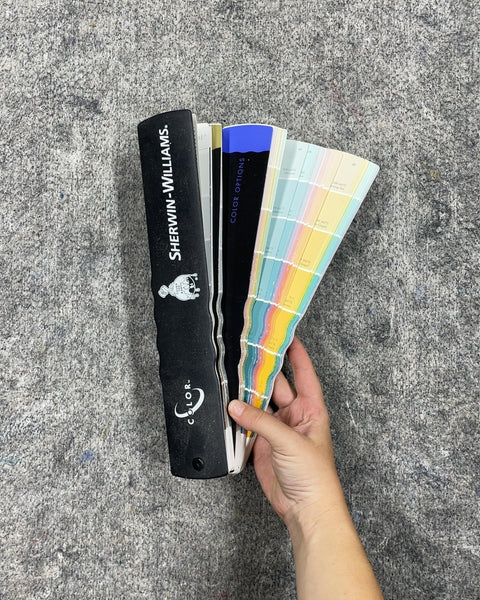 Sherwin-Williams Color Options Paint Swatch Deck