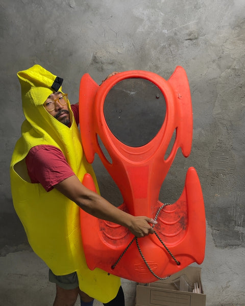 Bigass Plastic Snow Sled, 40x24"