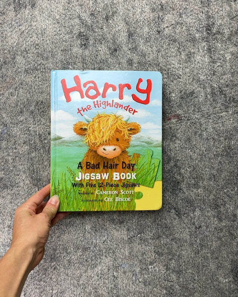 Harry the Highlander: A Bad Hair Day Jigsaw Book by Cameron Smith