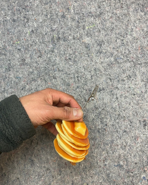Pancake Stack Note Clip
