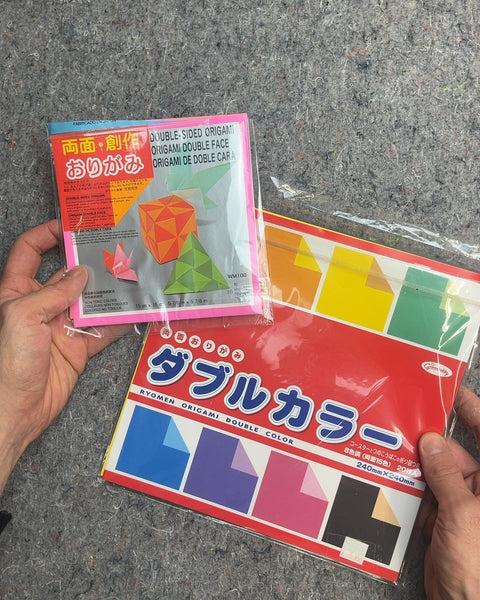 Double-Sided Origami Paper Set