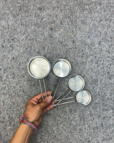 Stainless Steel Measuring Cups Set