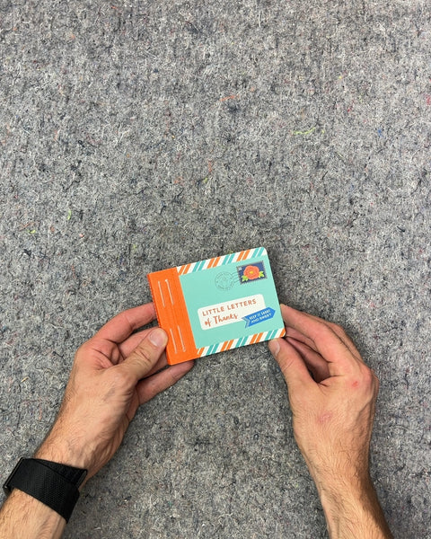 Little Letters of Thanks (Very Cute, Look Inside!)