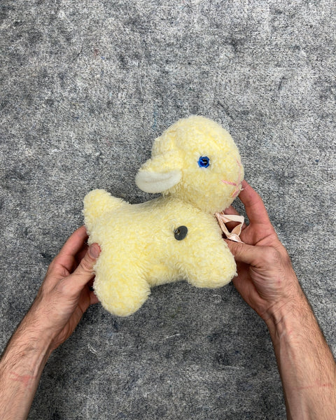 Vintage Bantam Musical Wind-Up Lamb Plush