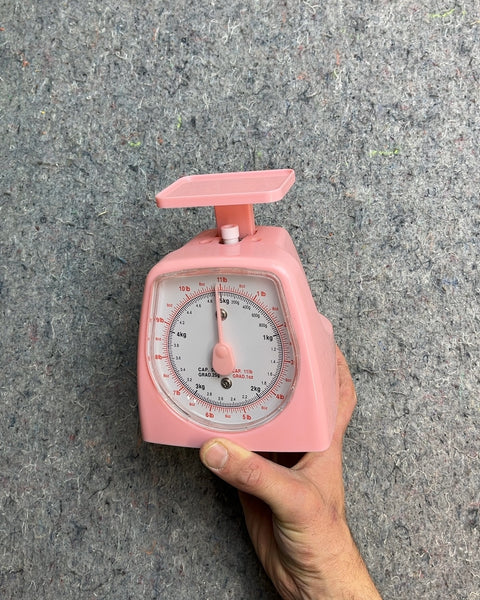 Pink Kitchen Scale