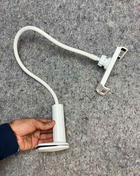 White Clamp Phone/Tablet Holder