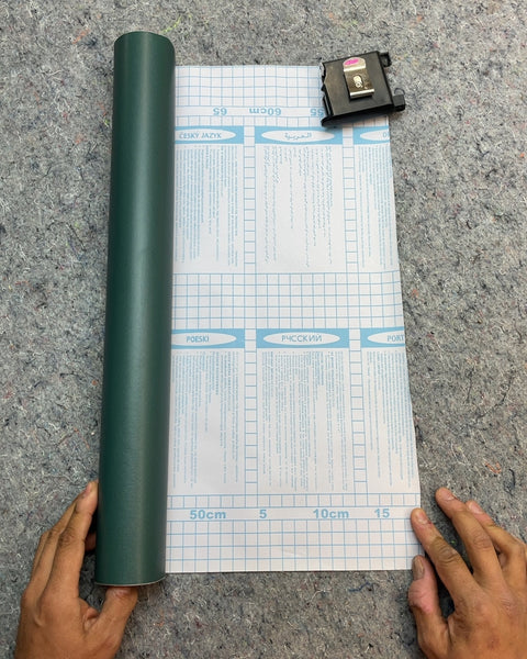 Green Self-Adhesive Contact Paper Roll