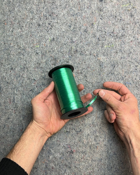 Green Curling Ribbon Spool