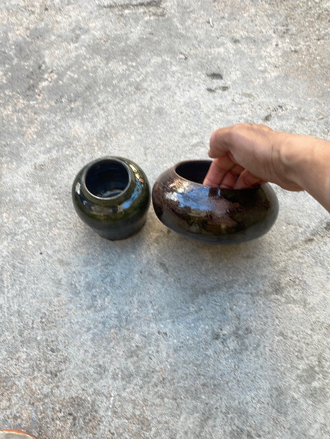 Duo of Pretty Vases