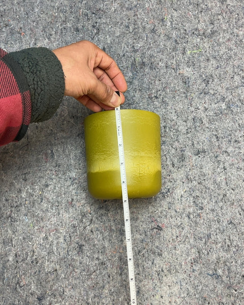 Green Ceramic Planter