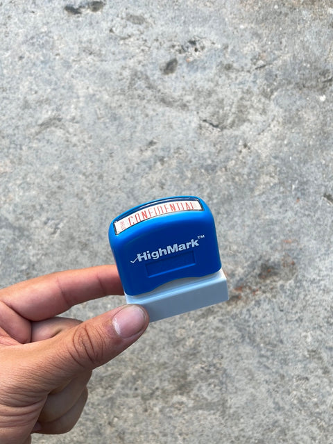 Oh HighMark Confidential Stamper
