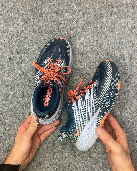 HOKA ONE ONE Speedgoat 4 Trail Running Shoes, Size US 6W or EU 37.5