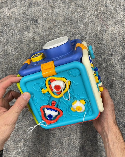 Colorful Activity Cube Toy