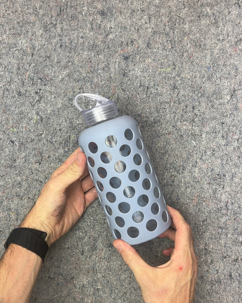 Spottle Glass Water Bottle with Silicone Sleeve