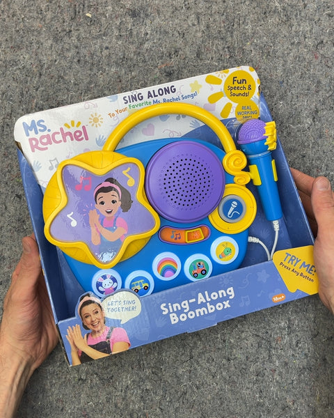 Brand New Ms. Rachel Sing-Along Boombox