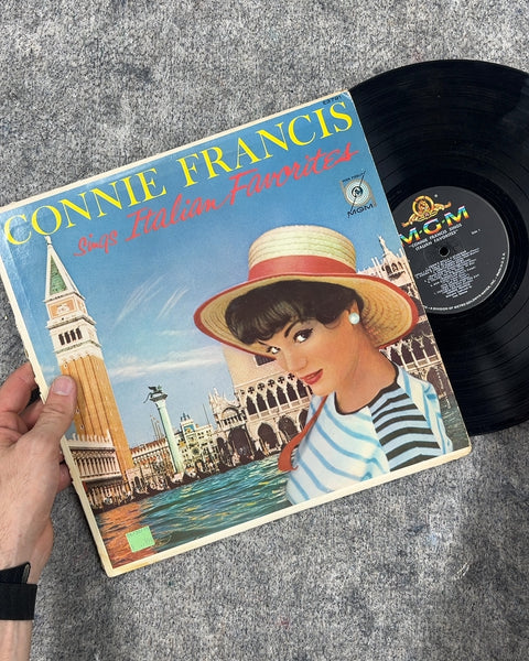 Connie Francis Sings Italian Favorites Vinyl Record