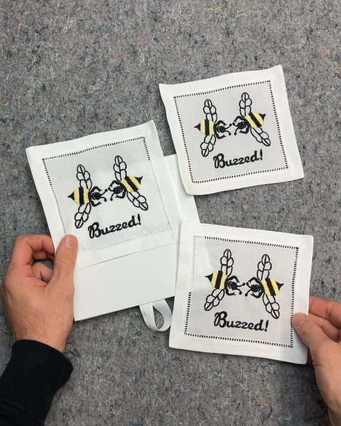 August Morgan Buzzed Bees Cocktail Napkins