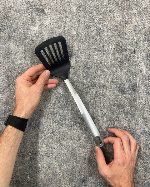 Black Slotted Spatula