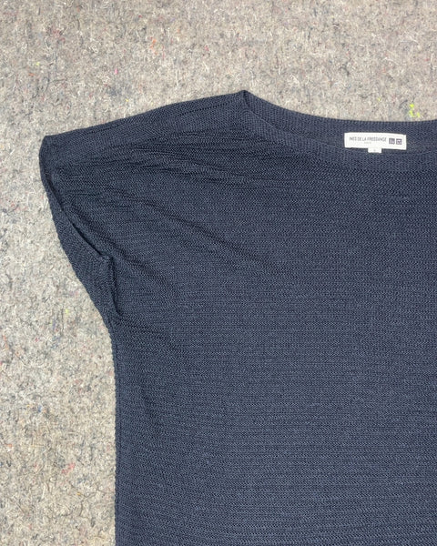 Uniqlo Ines De La Fressange Mesh Knit Top, Size L