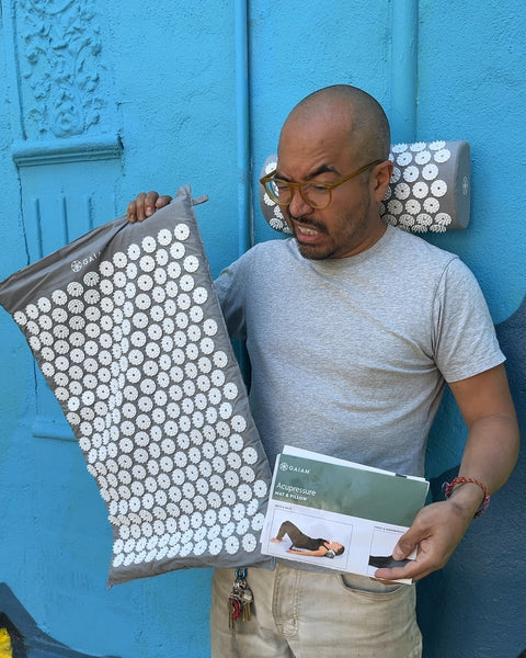 Gaiam Acupressure Mat and Pillow Set
