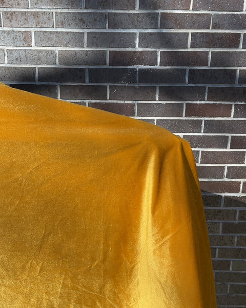 Bigass Gold Velvet Fabric Piece