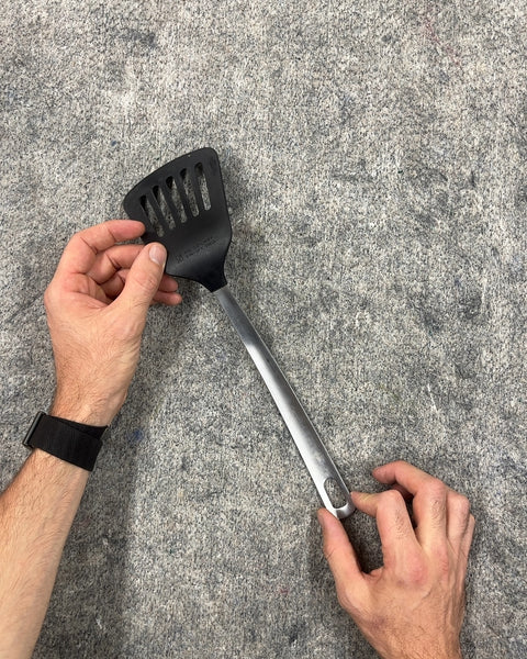 Black Slotted Spatula
