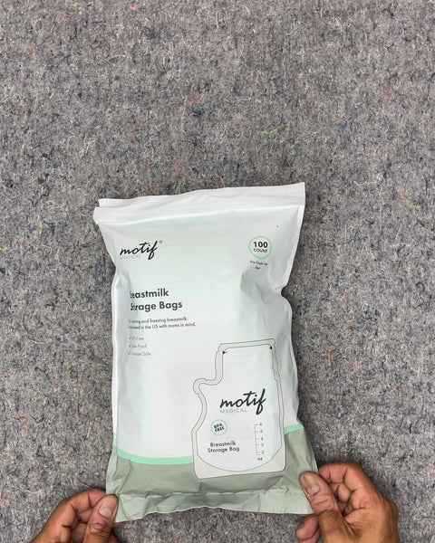 Motif Medical Breastmilk Storage Bags, 100 Count