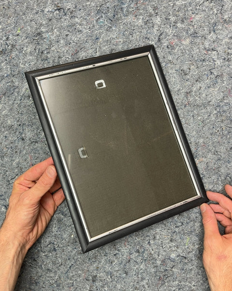 Simple Black Picture Frame, 9x12"