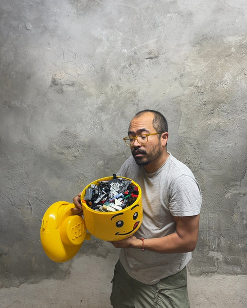 LEGO Storage Head Full Of LEGOs