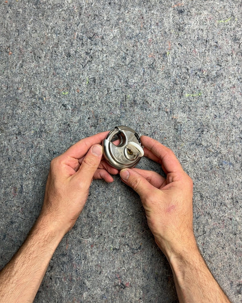 Stainless Steel Disc Padlock