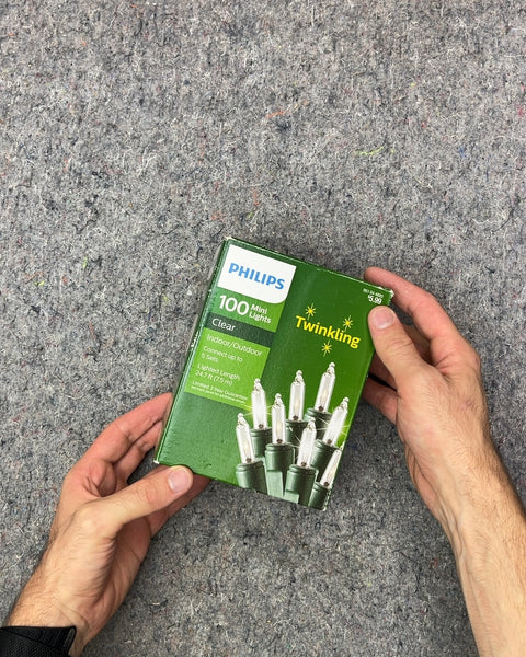 Philips 100 Clear Twinkling Mini Lights