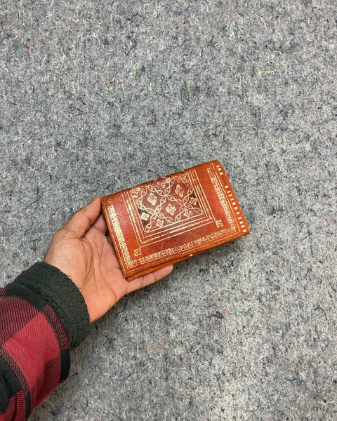 Decorated Leather Wallet