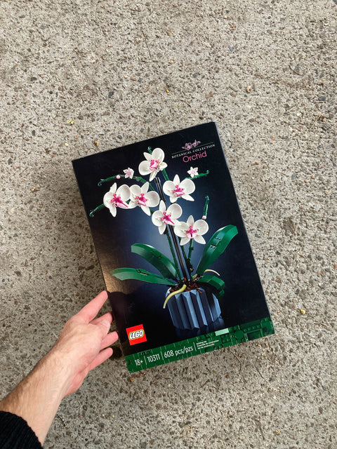 Brand New Orchid Lego Set