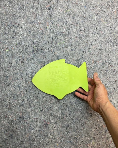 LickiMat Fish Shaped Pet Licking Mat