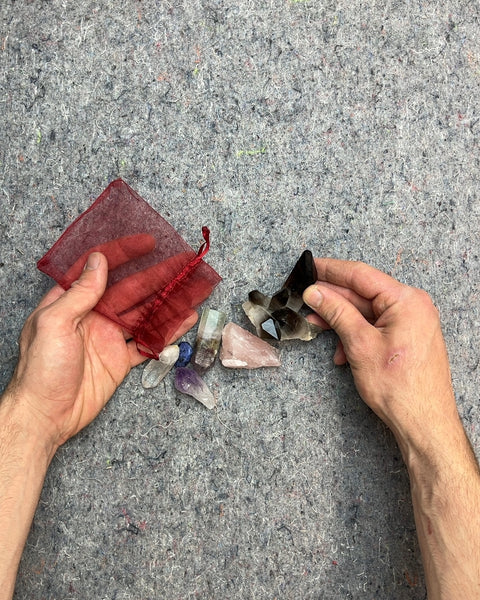 Crystal Stone Collection with Pouch