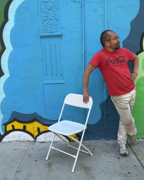 White Folding Chair