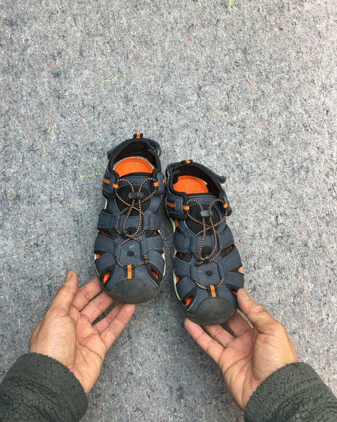 Lands End Fisherman Sandals, Sz Kids US 12 M