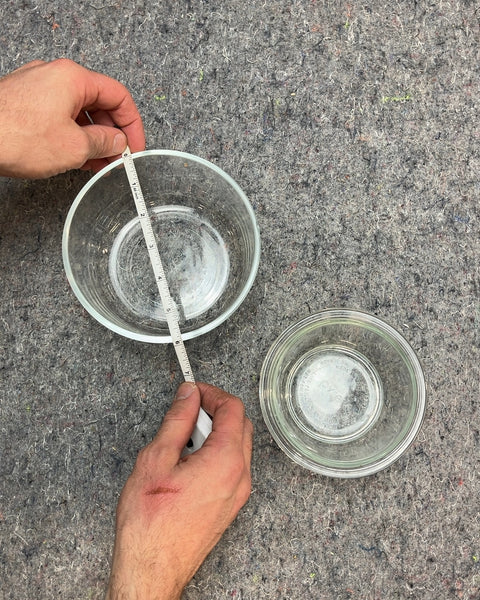 Pyrex Glass Bowls, Set of 2