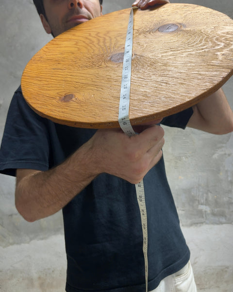 Round Wooden Serving Board or Tabletop Disc, 16"