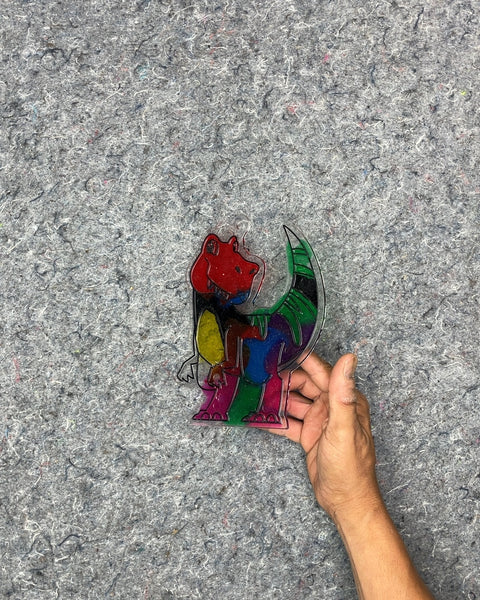 Colorful Dinosaur Suncatcher