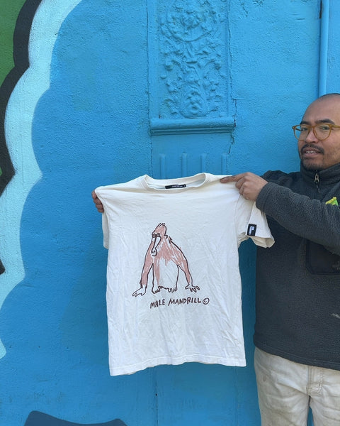 Rome Pays Off Male Mandrill T-Shirt, Size XS