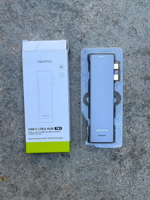 Handy 7 In 1 USB-C Hub Adapter