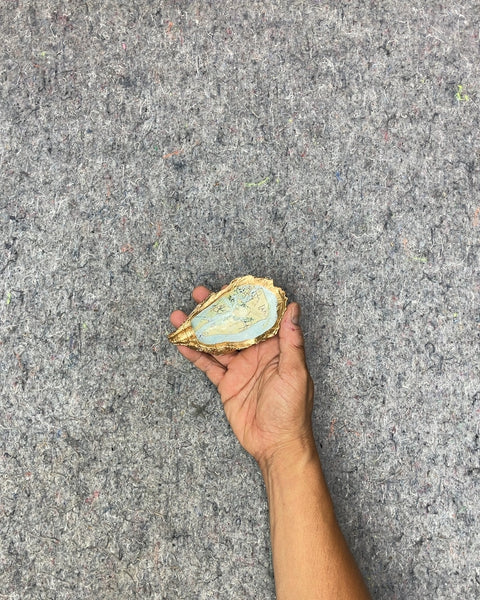 Hilton Head Painted on an Oyster Shell