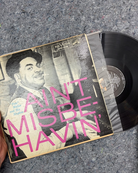 Fats Waller and His Rhythm Ain't Misbehavin' Vinyl Record